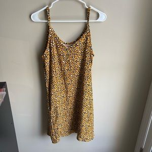 Cheetah Print Dress